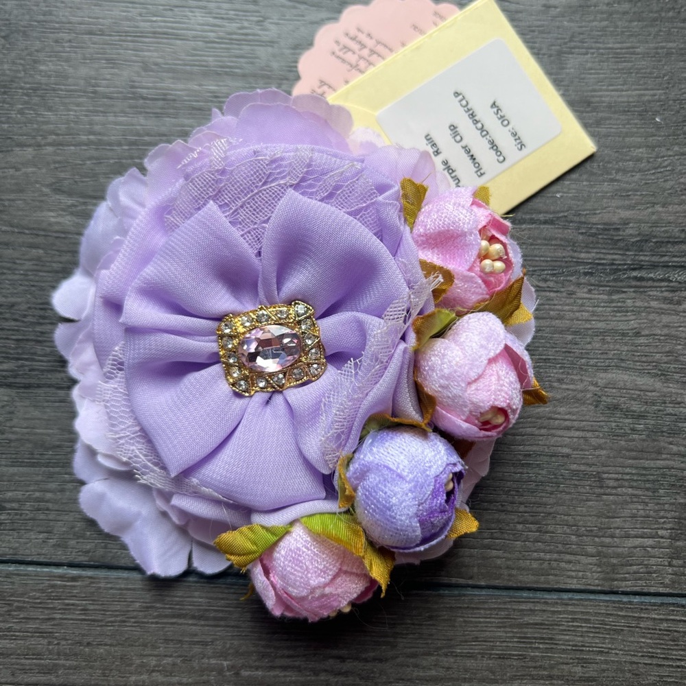 Dollcake Purple Rain Clip